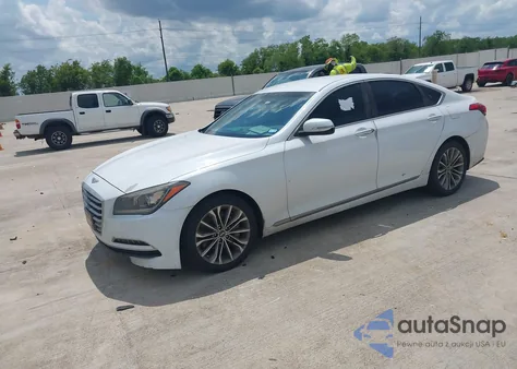 2015 Hyundai Genesis 3.8 from USA, damaged, VIN KMHGN4JE5FU043943